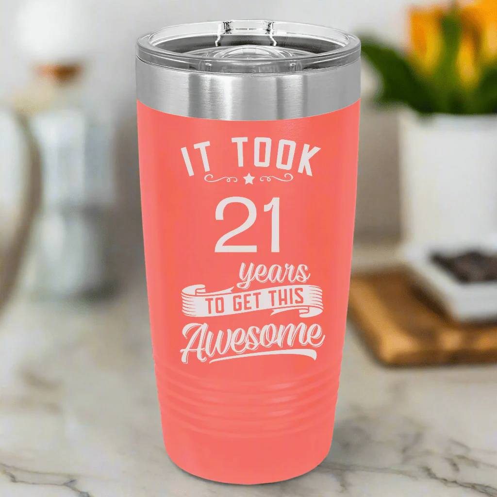 Ageless & Awesome Tumbler - Image 5