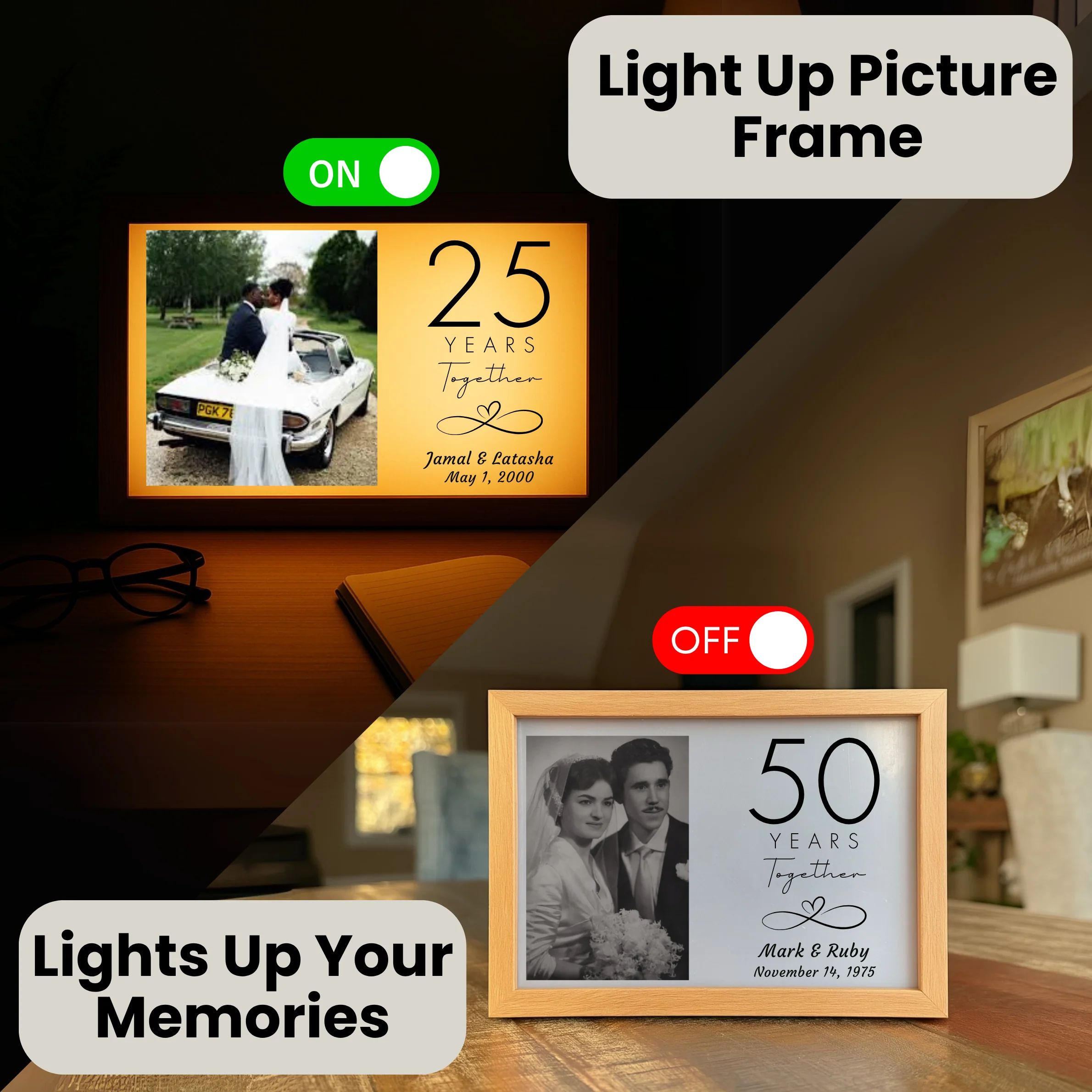 Wedding Anniversary Photo Frame - Image 5