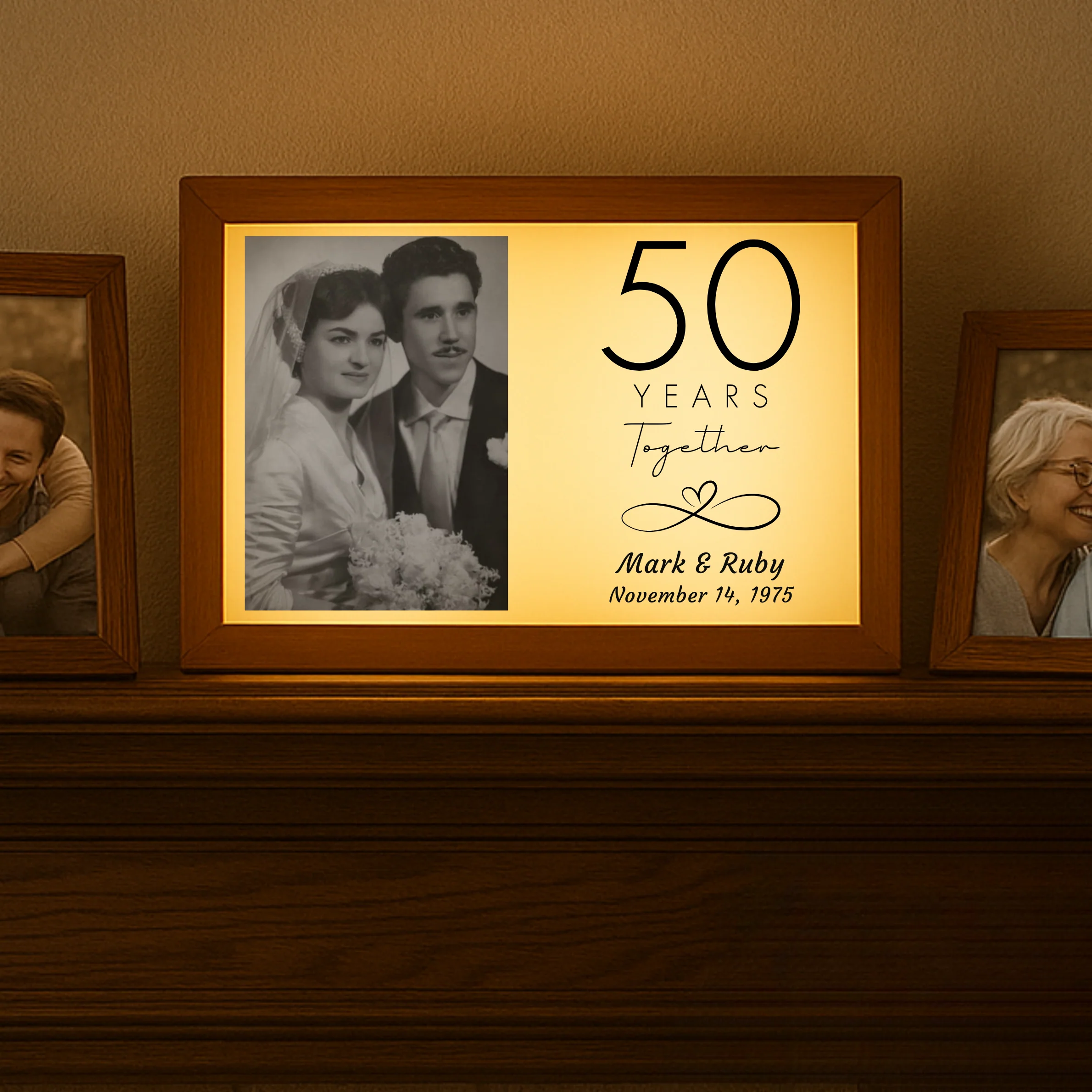 Wedding Anniversary Photo Frame - Image 6