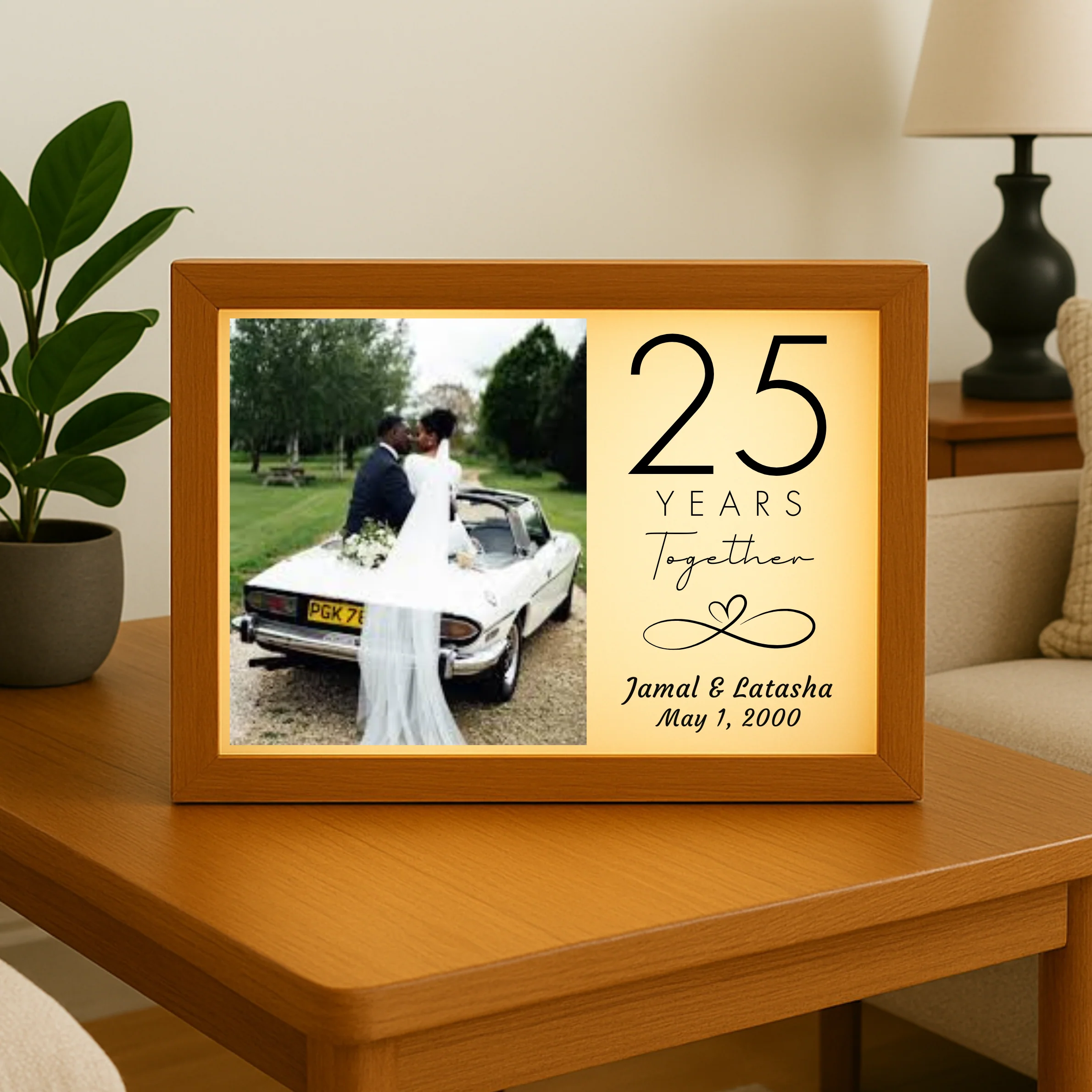 Wedding Anniversary Photo Frame - Image 7