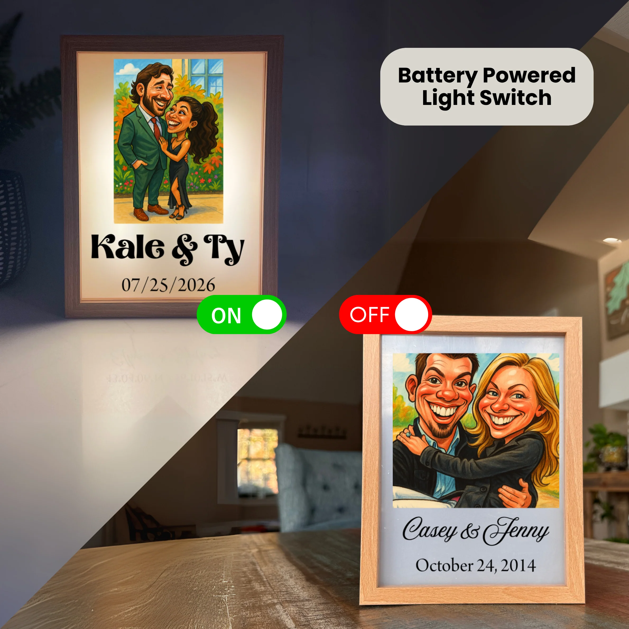 Custom Caricature Photo Frame - Image 7