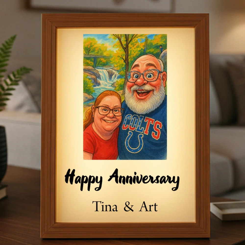 Custom Caricature Photo Frame - Image 8