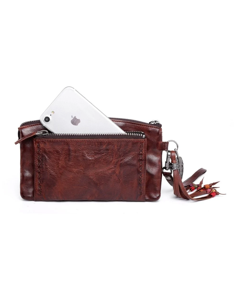 Bluebell Leather Clutch - Image 13