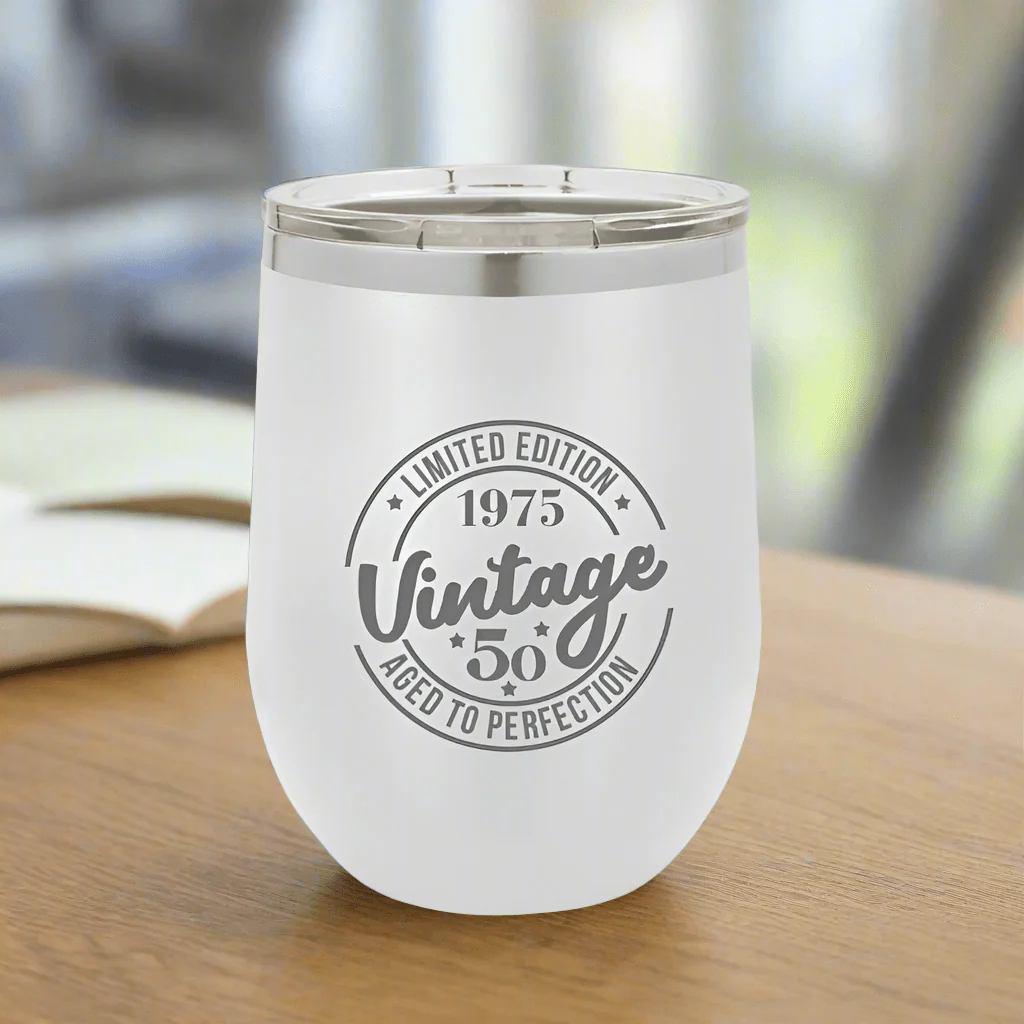 Fabulous Fifty Drinkware Tumbler - Image 5