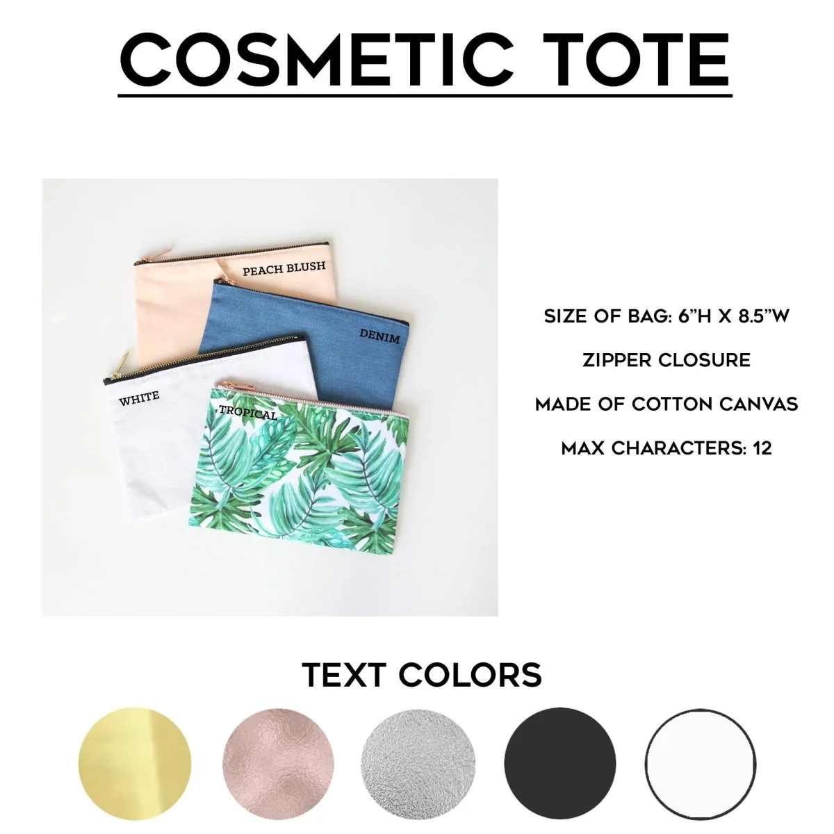 Chloe's Cosmetic Bag - Image 4