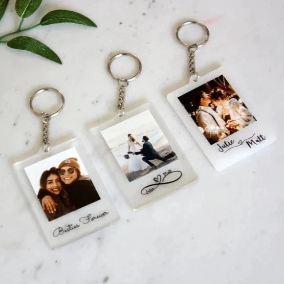 Couples Photo Keychain - Image 8
