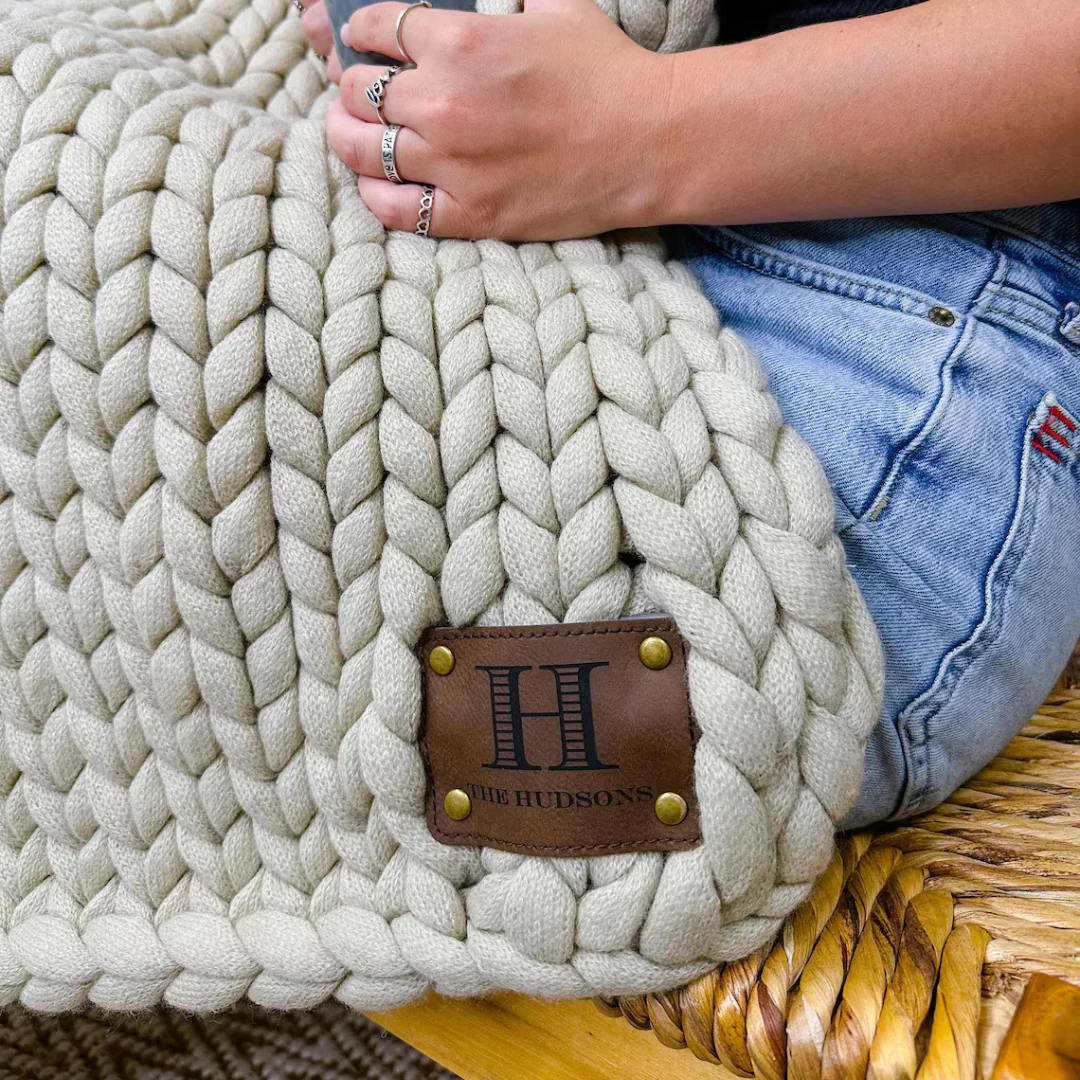 Cozy Bliss Chunky Knit Personalized Blanket - Image 9