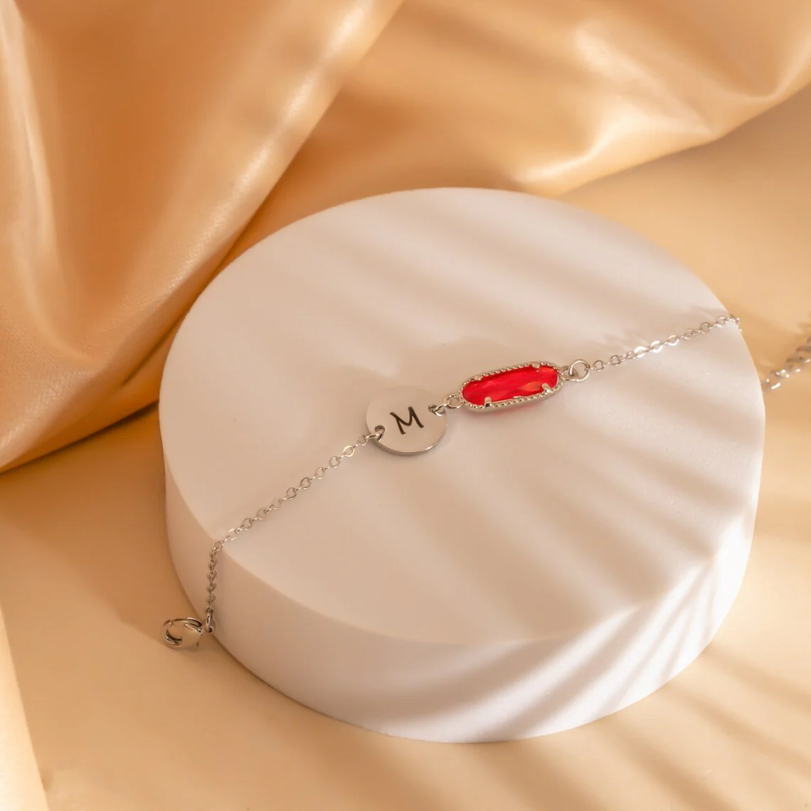 Custom Birthstone Personalized Bracelet - Image 13