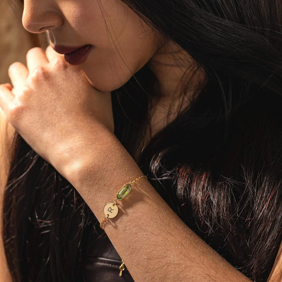 Custom Birthstone Personalized Bracelet - Image 14