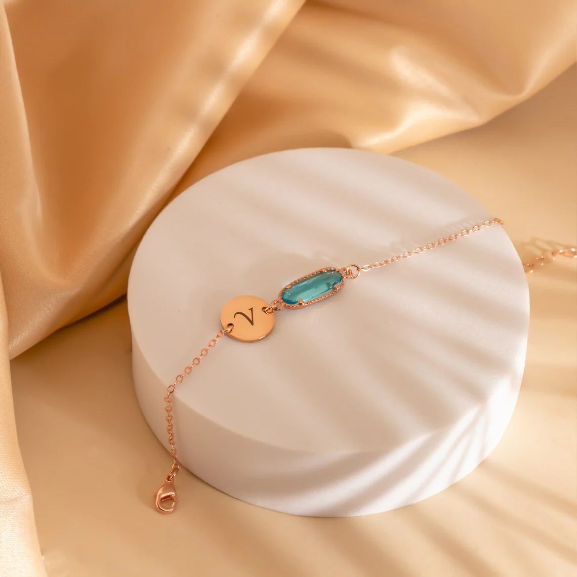 Custom Birthstone Personalized Bracelet - Image 15