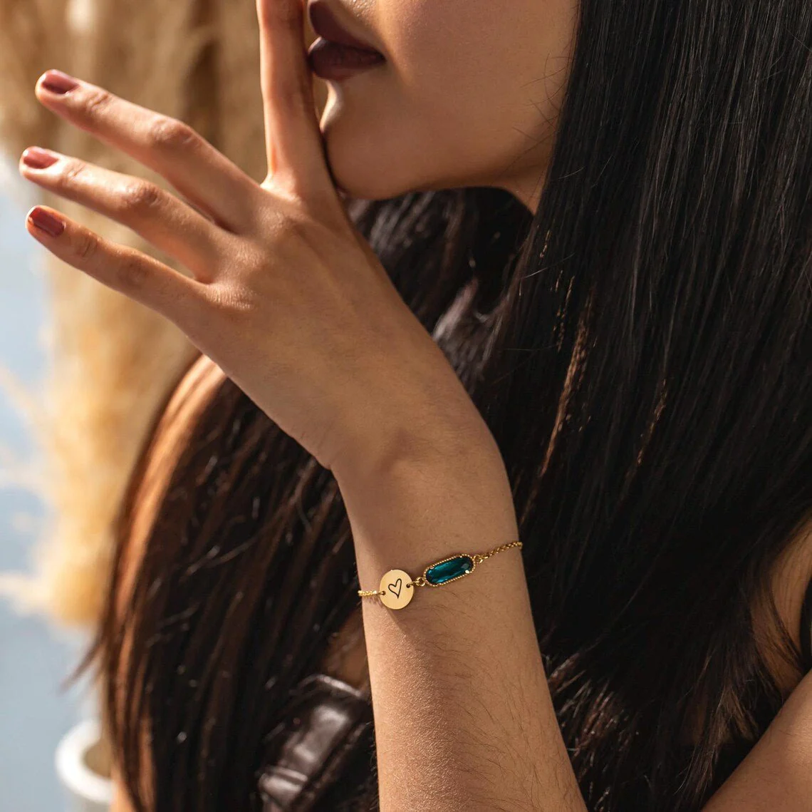 Custom Birthstone Personalized Bracelet - Image 7