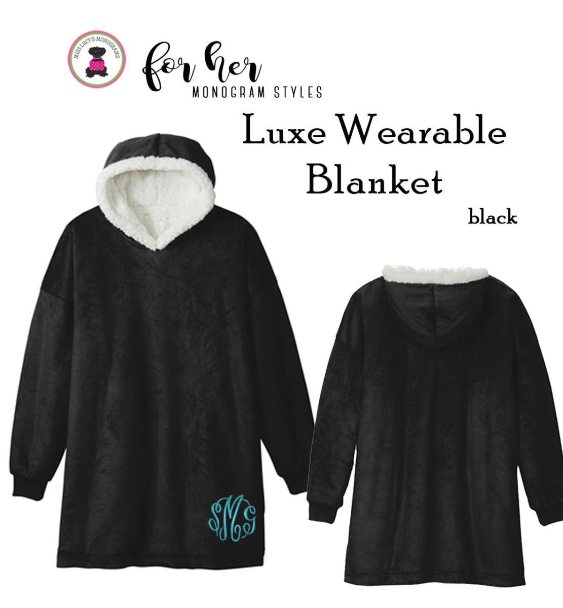 Custom Cozy Hooded Blanket - Image 8
