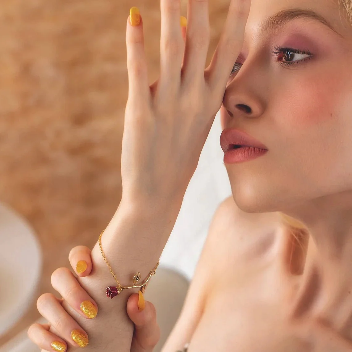 Custom Engraved Rose Bracelet - Image 3