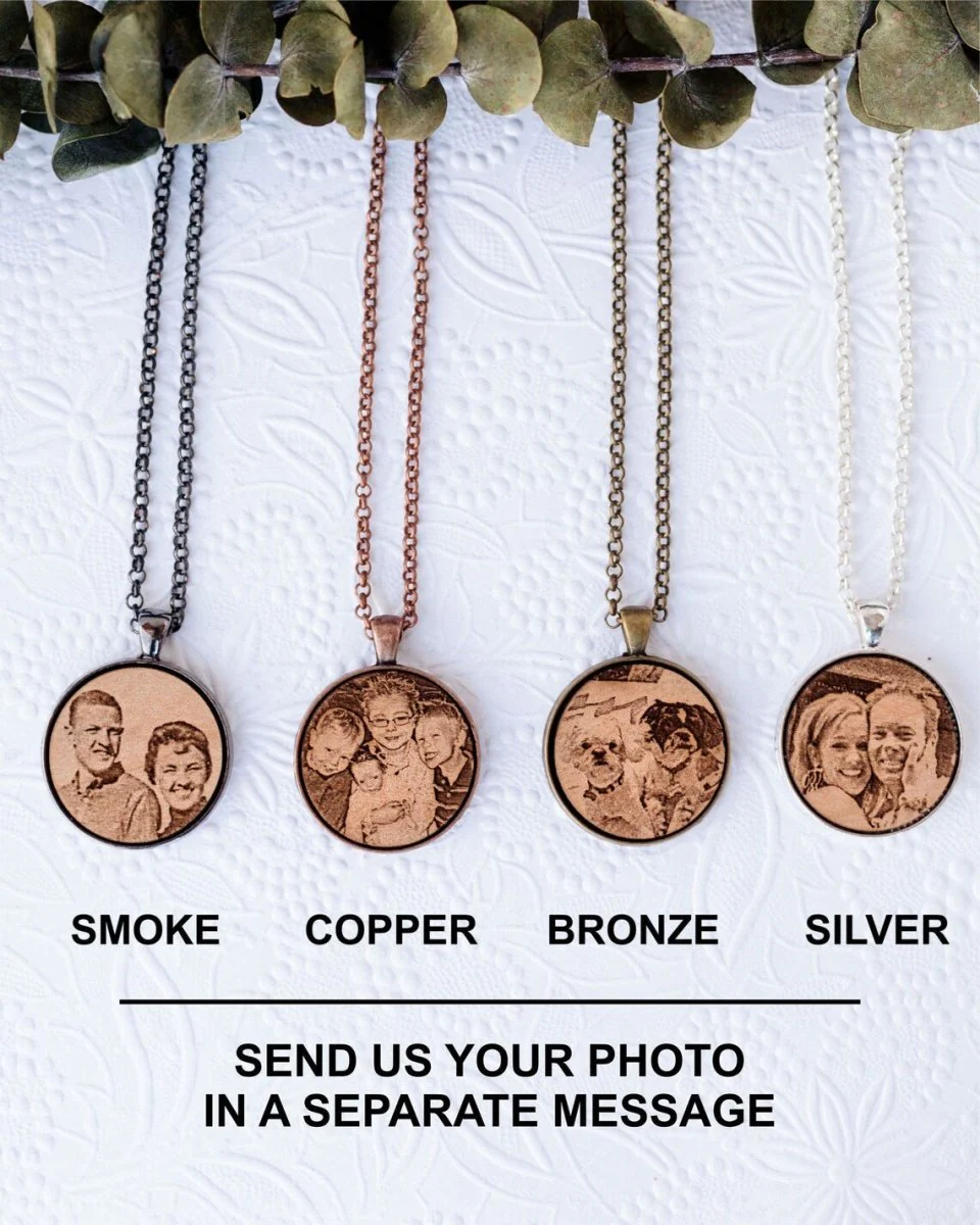 Etched Memories Wooden Necklace - Image 7