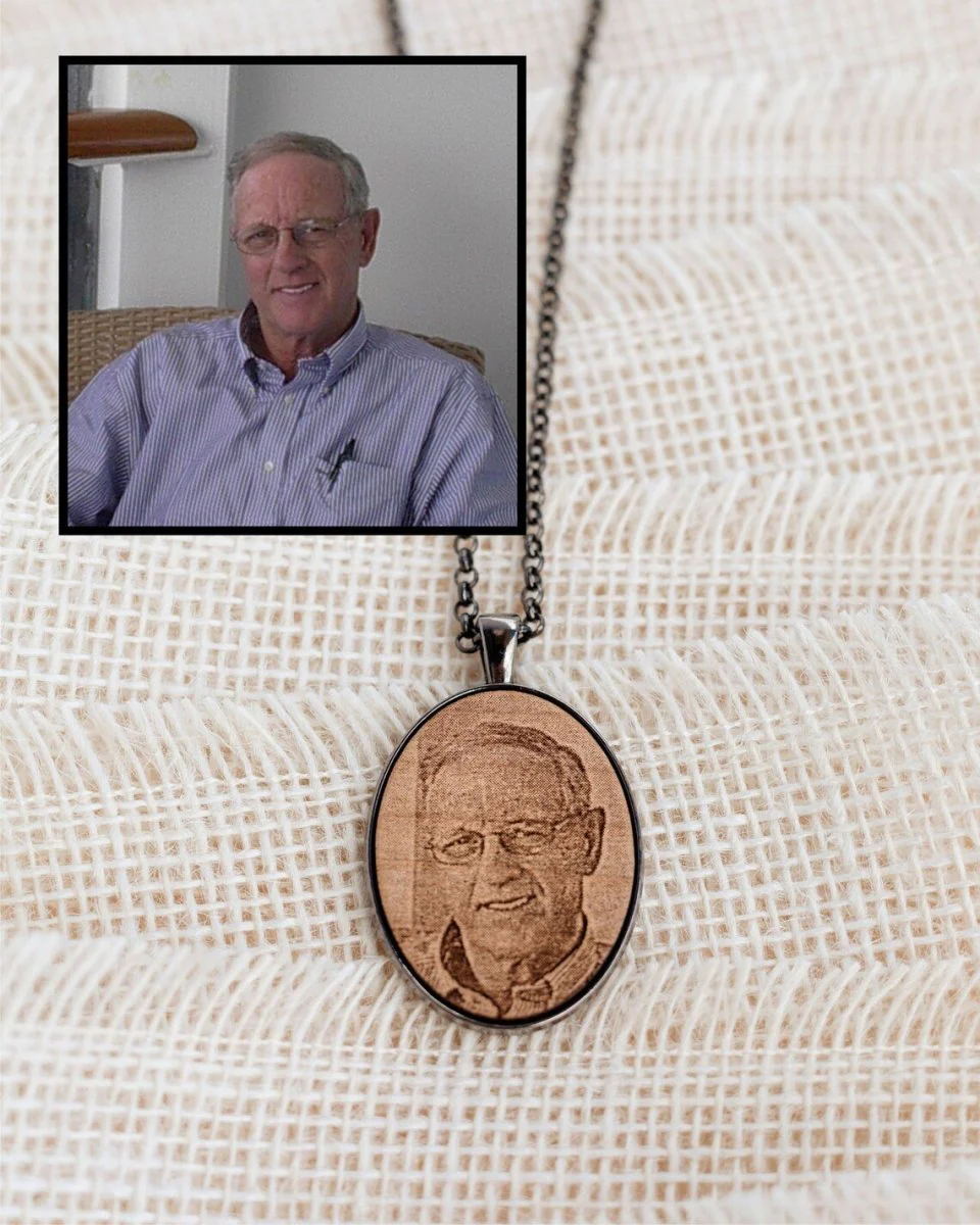 Etched Memories Wooden Necklace - Image 9