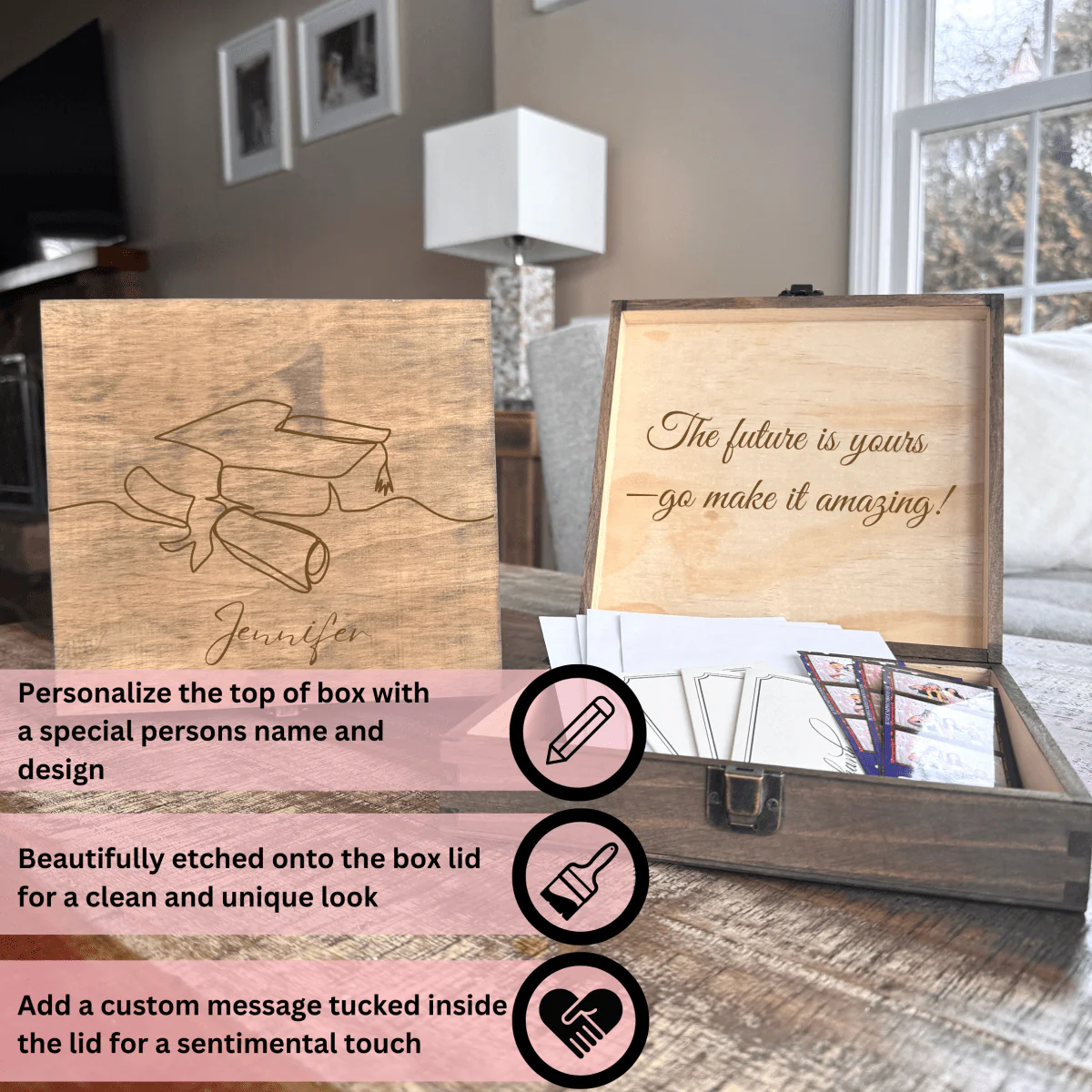Graduation Celebration Keepsake Box - Image 7