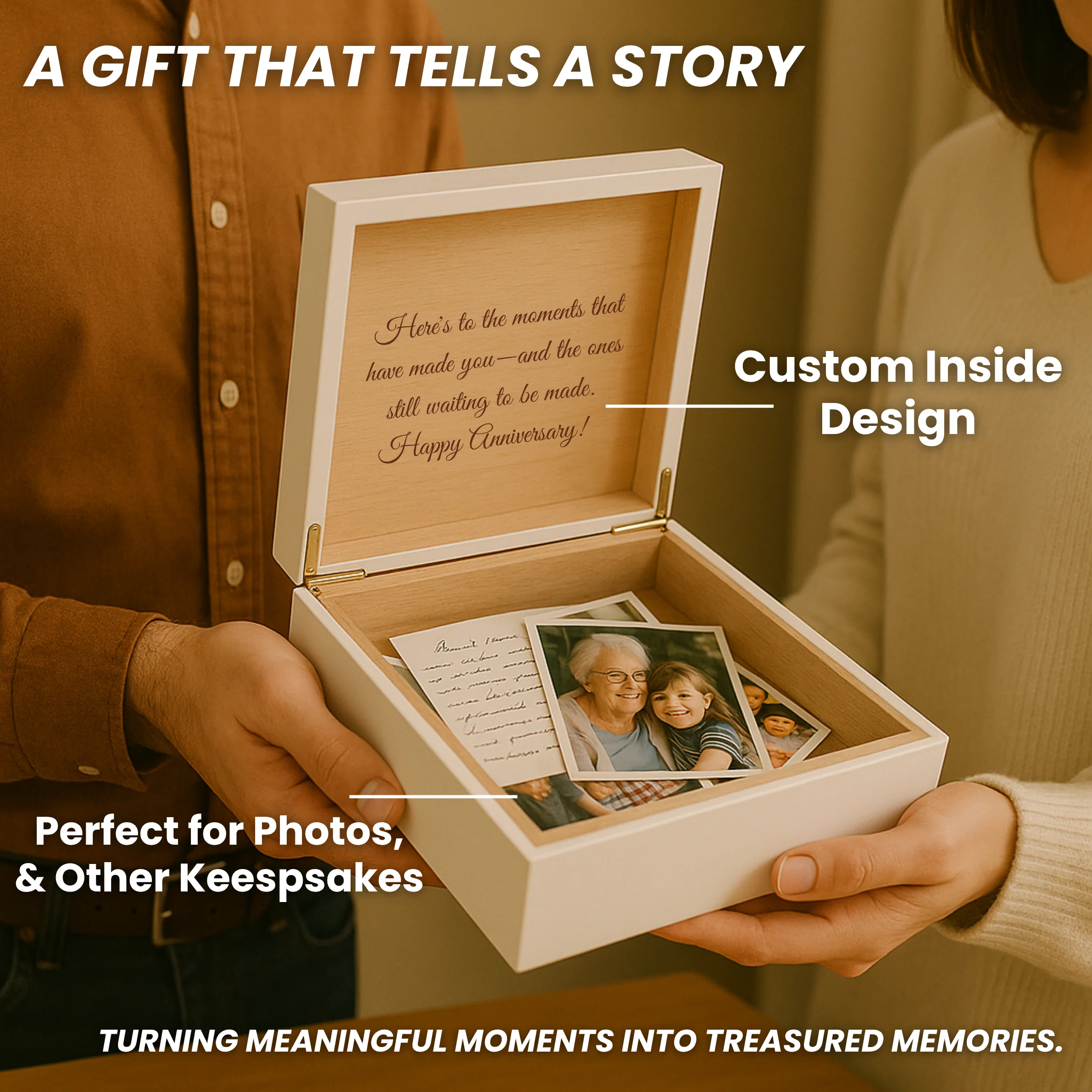 Personalized Keepsake Jewelry Box - Image 5