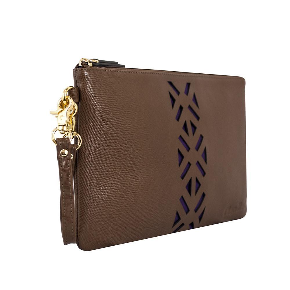 Leather PractiPouch Large - Sienna - Image 3