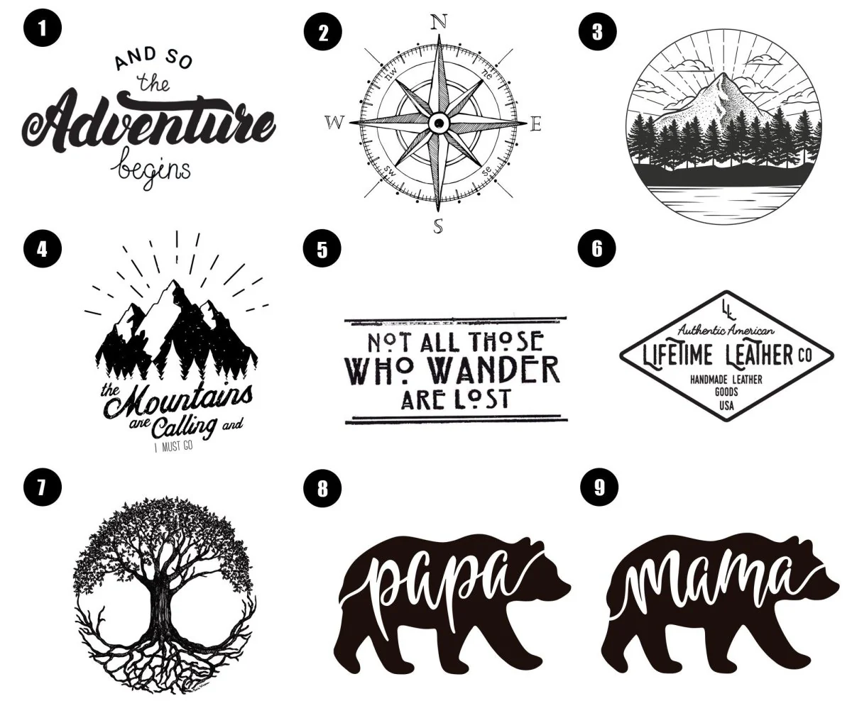 Leather Travel Tag - Image 9