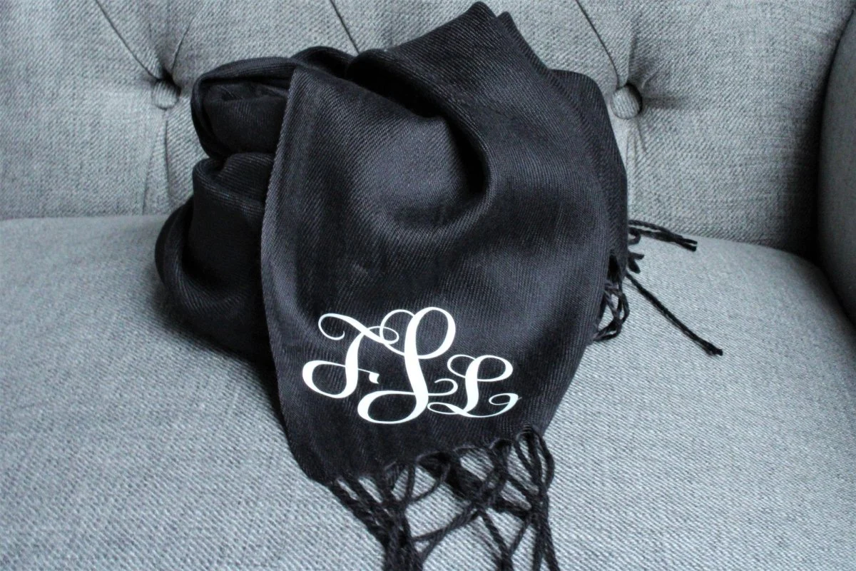 Monogramed Pashminas - Image 5