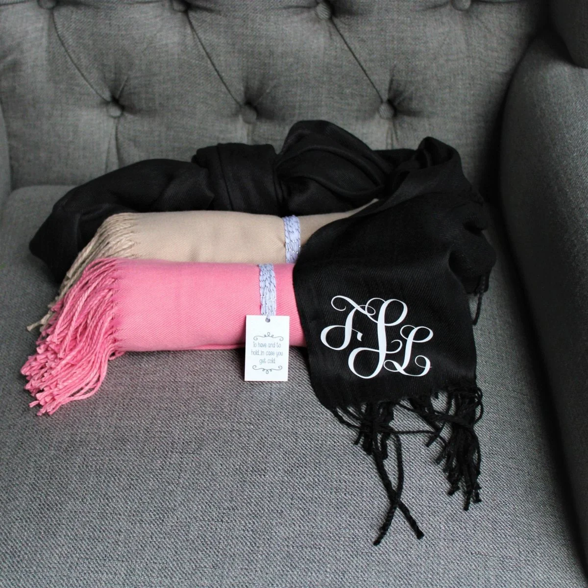 Monogramed Pashminas - Image 6