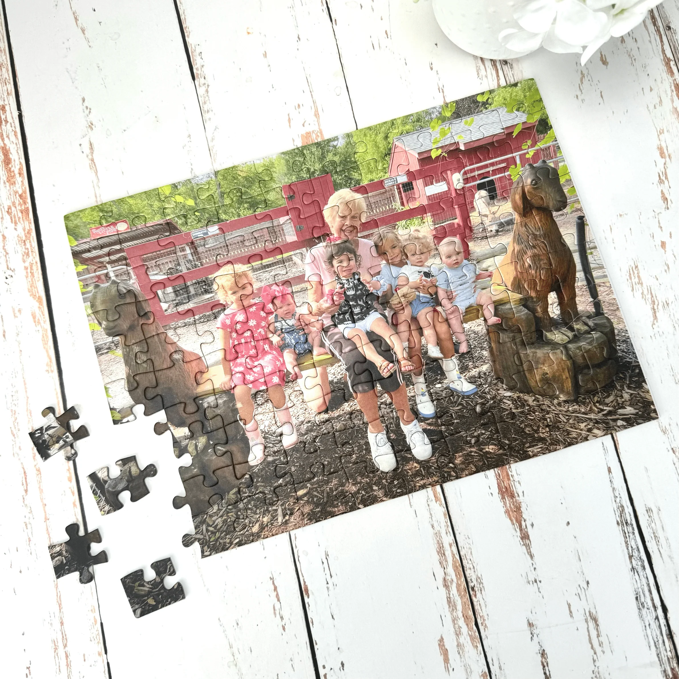 Personalized Photo Puzzle with Engraved Gift Box - Image 4
