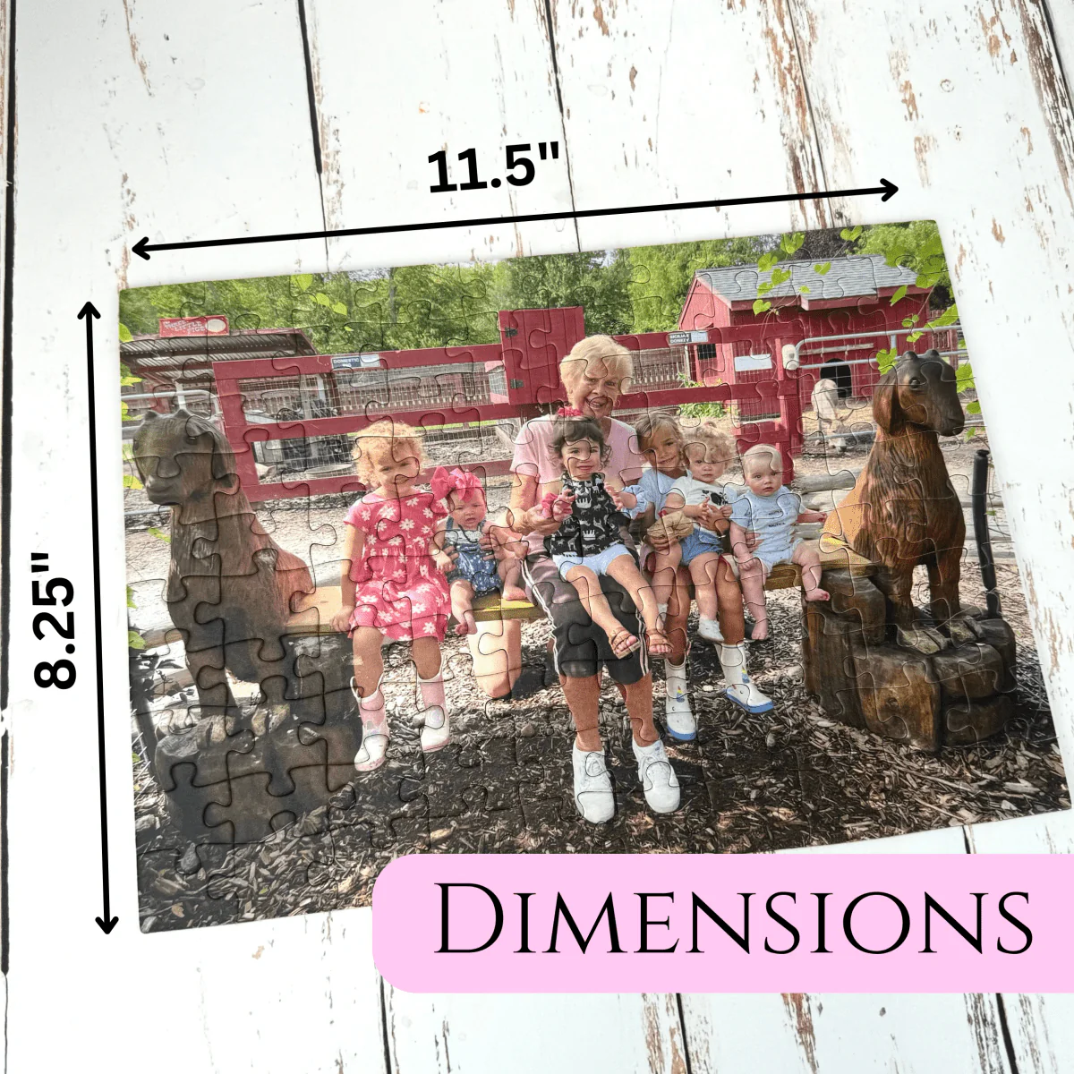 Personalized Photo Puzzle with Engraved Gift Box - Image 6