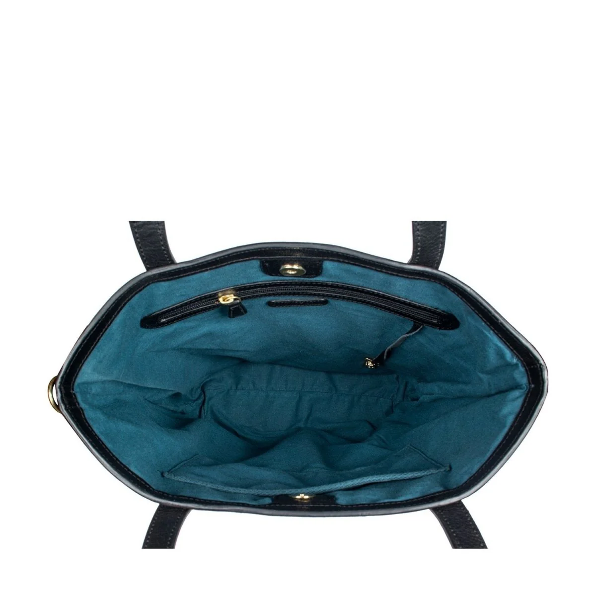 Pepper Large Leather Tote With Sling Strap - Image 5