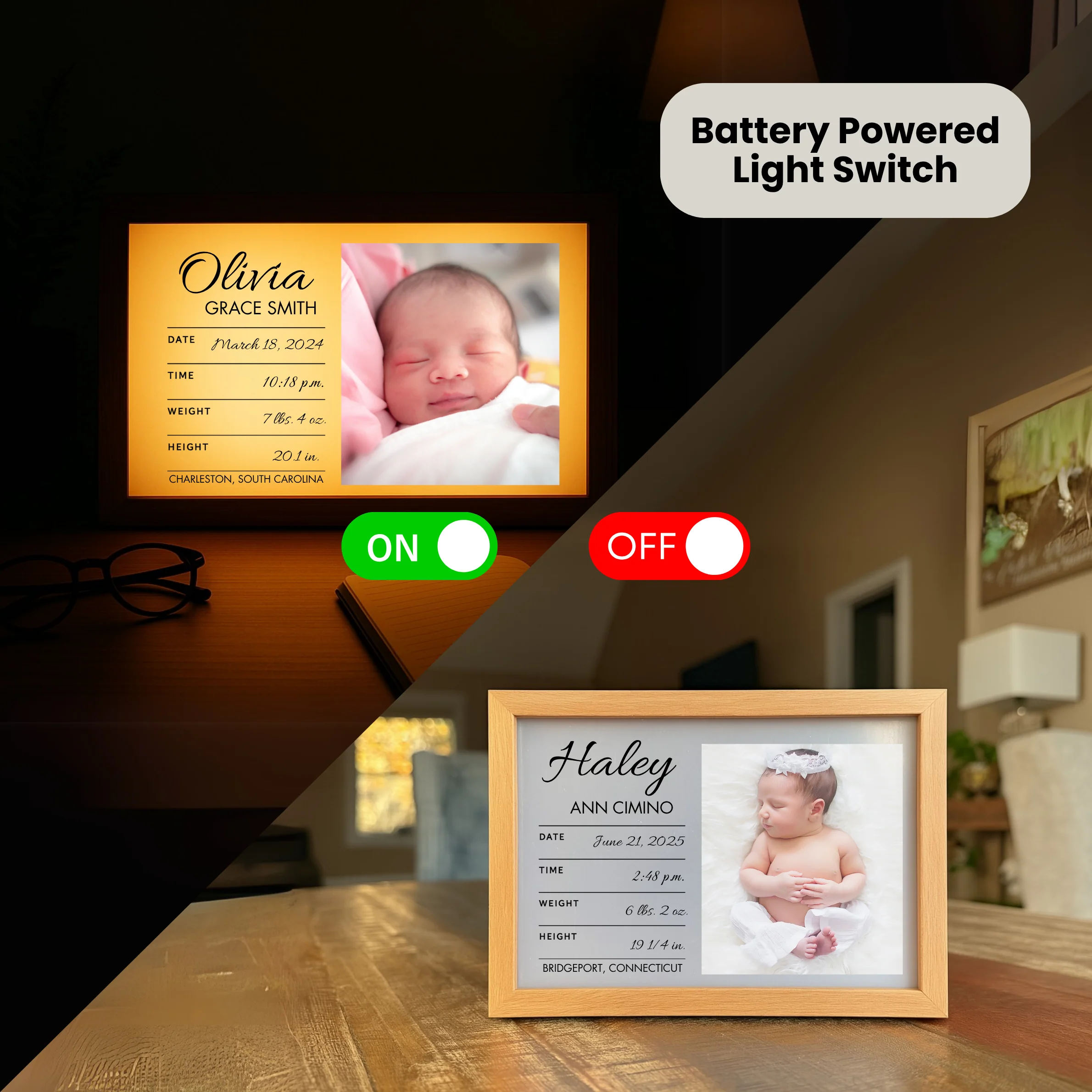 Personalized Baby Keepsake Sign - Image 6