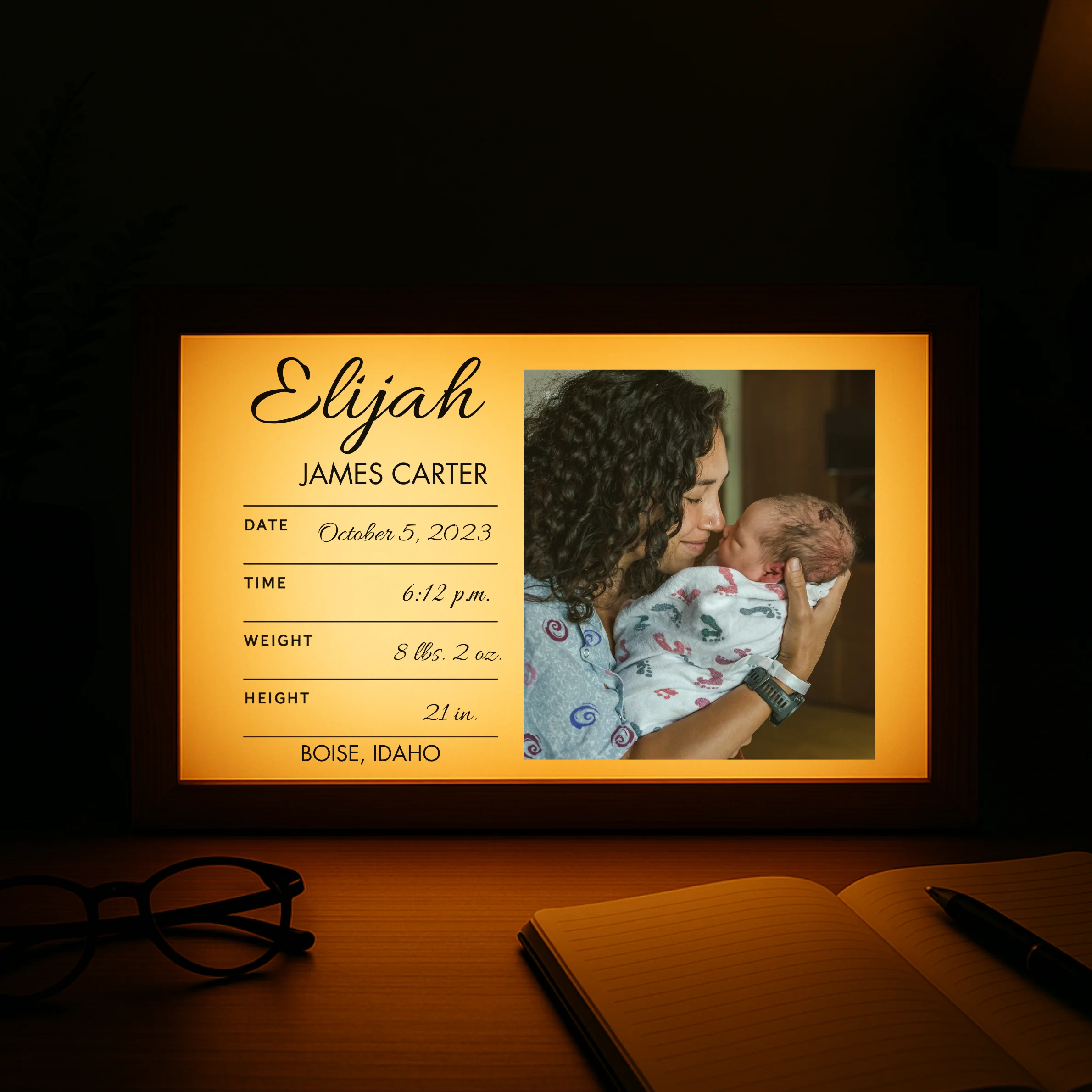Personalized Baby Keepsake Sign - Image 7