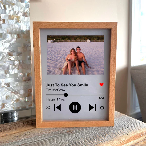 Personalized Memories Song Photo Frame - Image 10