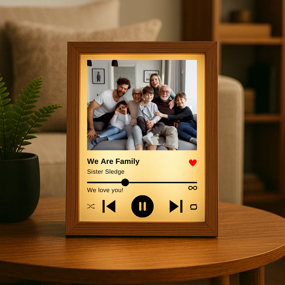 Personalized Memories Song Photo Frame - Image 6