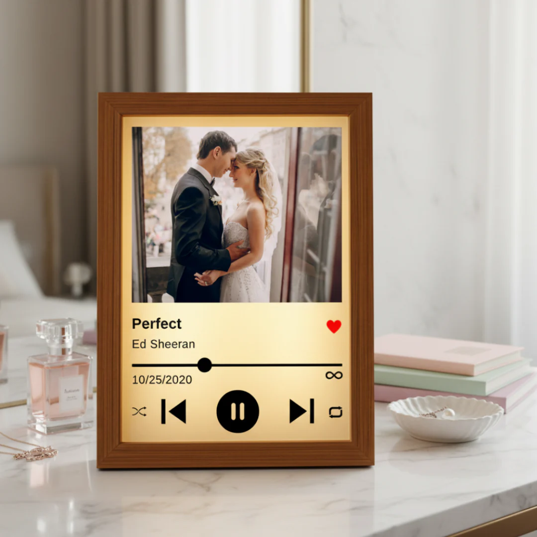 Personalized Memories Song Photo Frame - Image 9