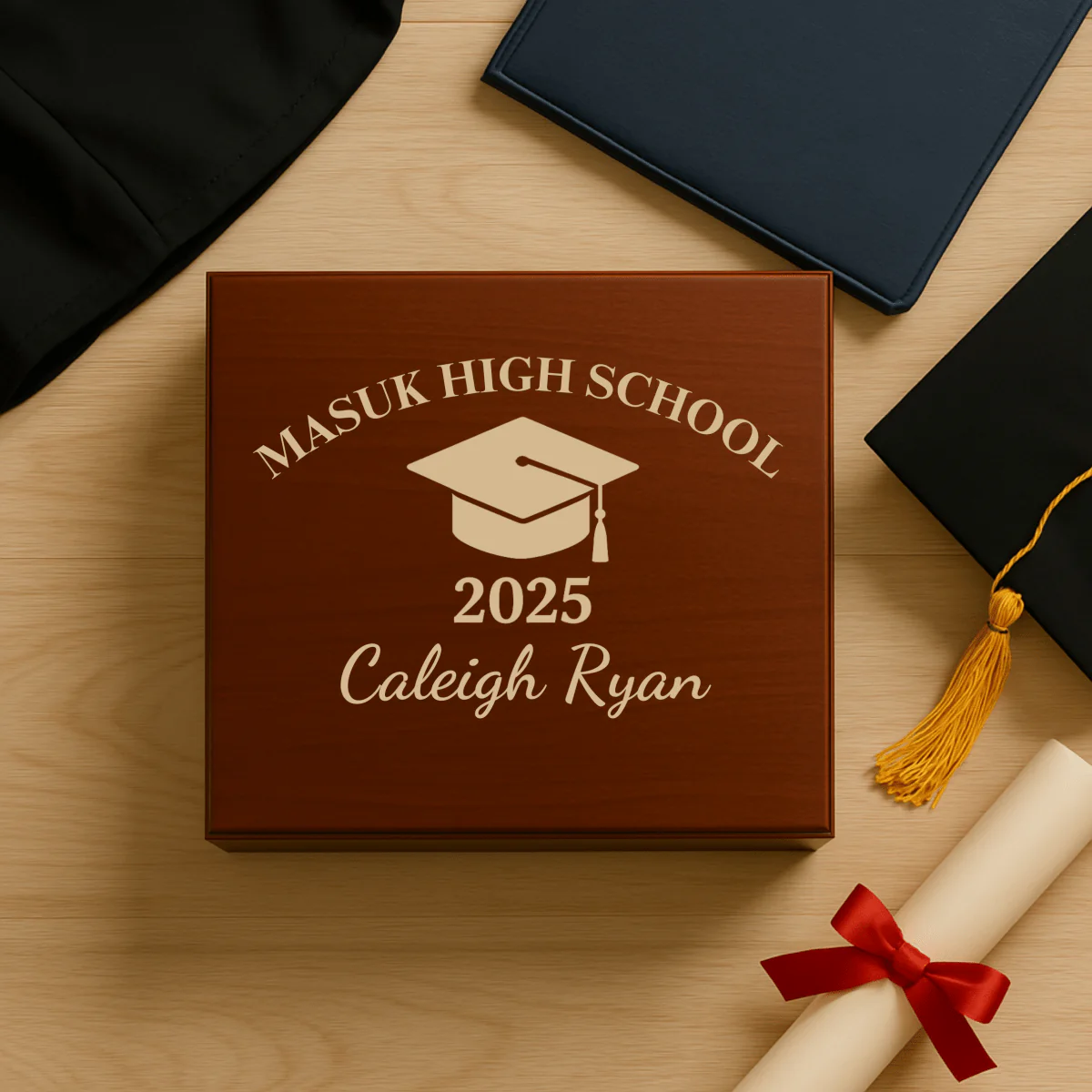 Personalized Graduation Keepsake Box - Image 6