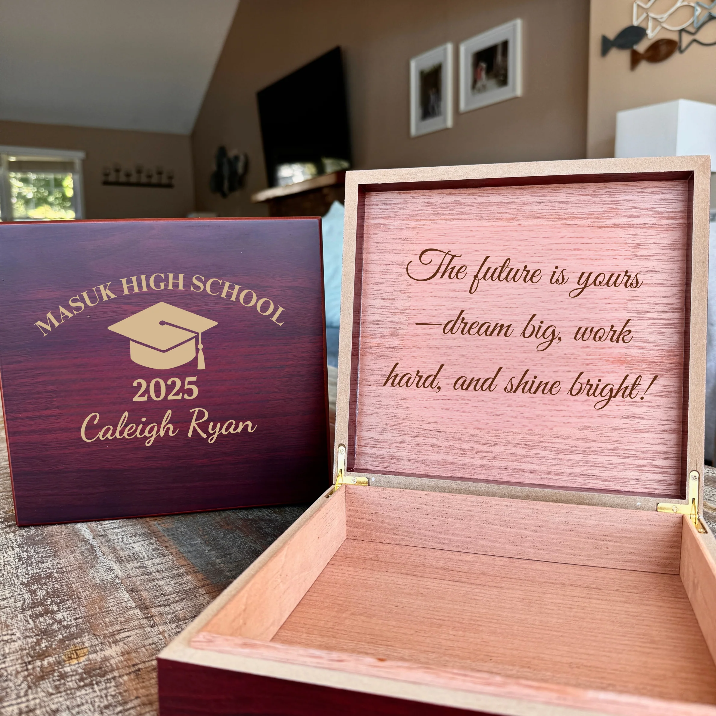 Personalized Graduation Keepsake Box - Image 7