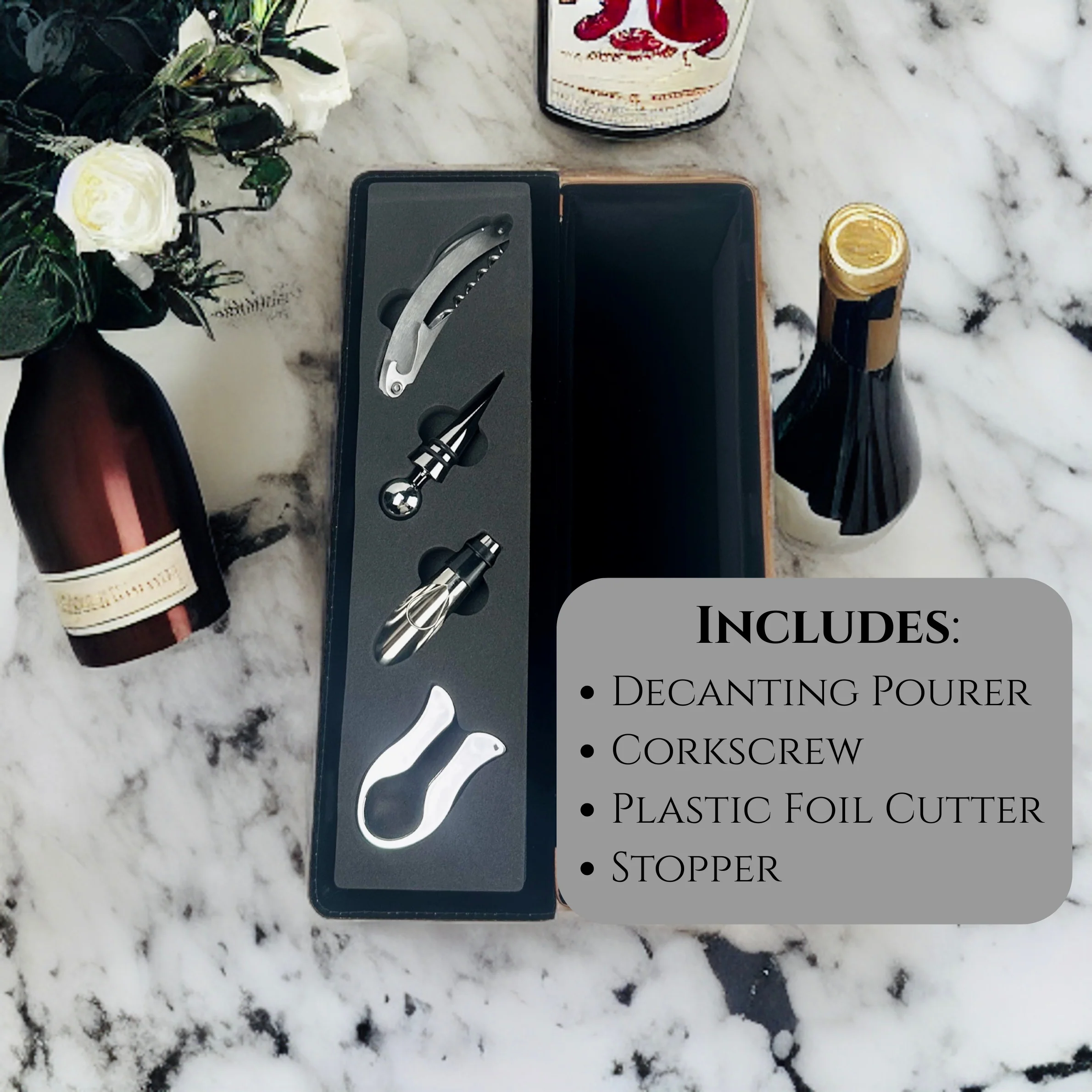 Personalized Stylish Wine Box - Image 5