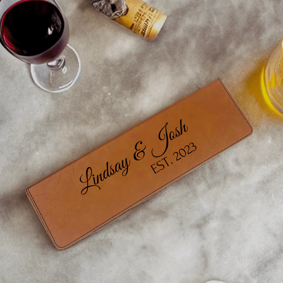 Personalized Stylish Wine Box - Image 6