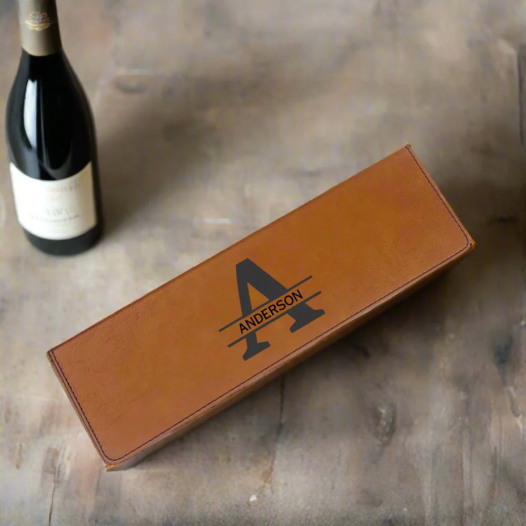 Personalized Stylish Wine Box - Image 8