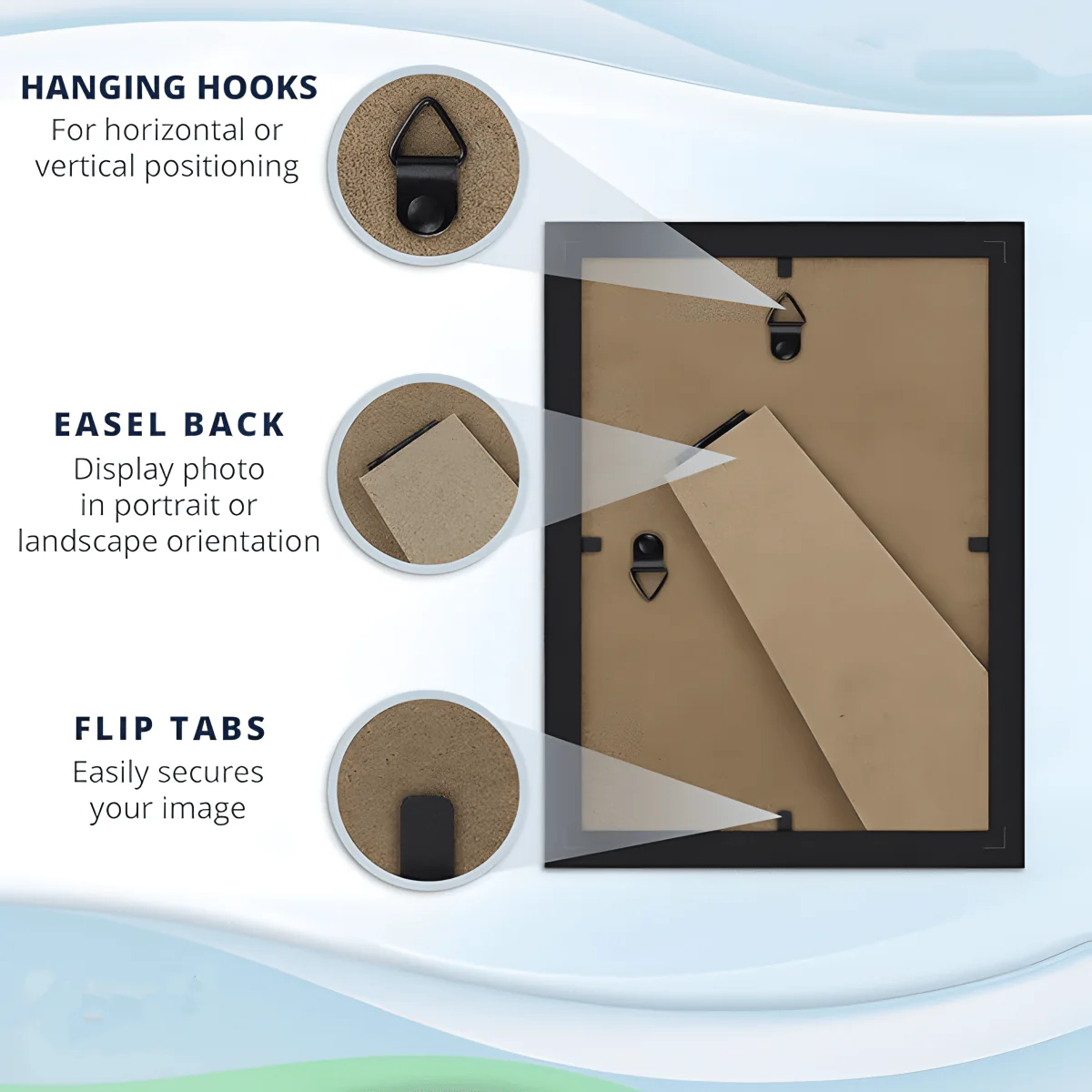 Photo Memory Etched in Wood Frame - Image 7