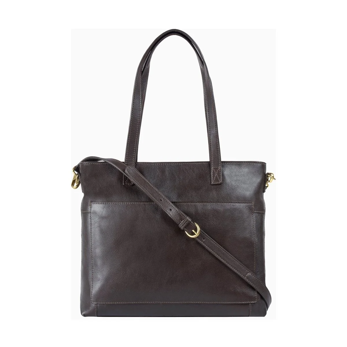 Sierra Leather Shoulder Bag With Sling Strap - Image 7