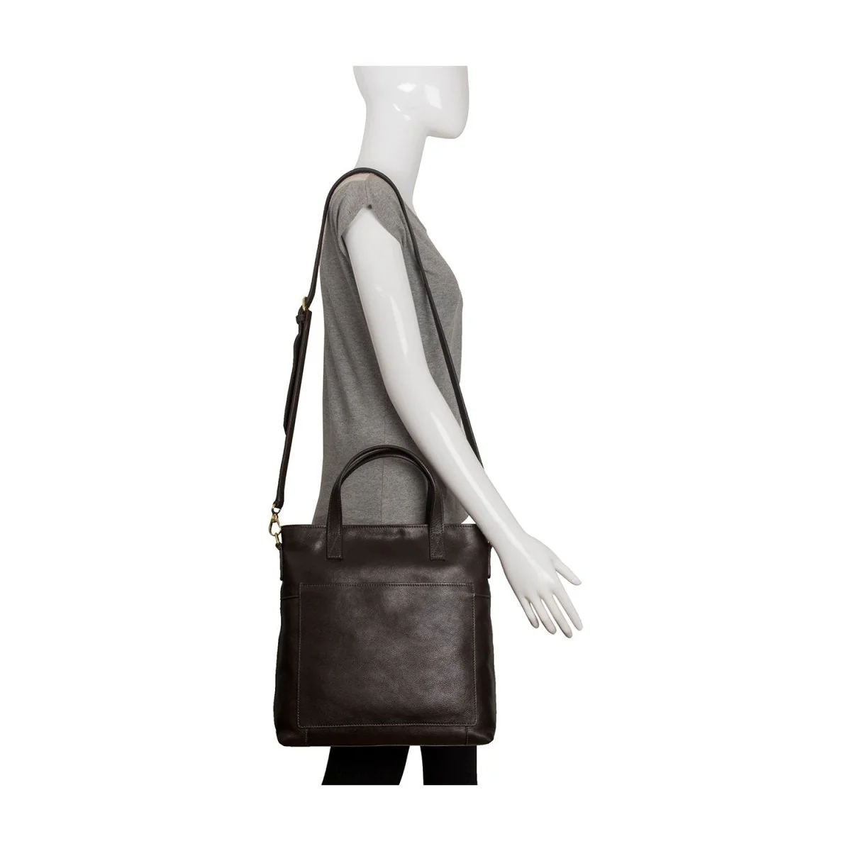 Sierra Medium Leather Crossbody Bag - Image 12