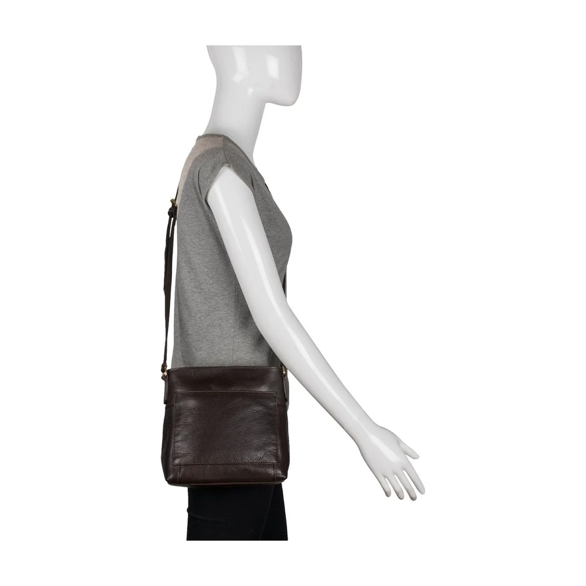 Sierra Small Leather Crossbody Bag - Image 12