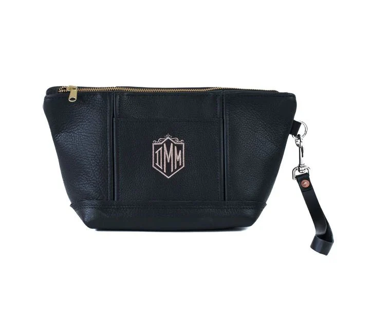 Luxe Leather Toiletry Bag - Image 3